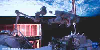 චීනයේ Shenzhou 19 අභ්‍යවකාශ යානයේ ගගනගාමී කණ්ඩායම යානයෙන් පිටත පළමු ක්‍රියාකාරකම සාර්ථකව අවසන් කරති