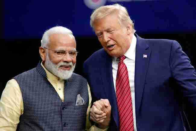 ට්‍රම්ප්ගේ ප්‍රකාශයට ඉන්දීය විදේශ කටයුතු අමාත්‍යාංශයෙන් ප්‍රතිචාර