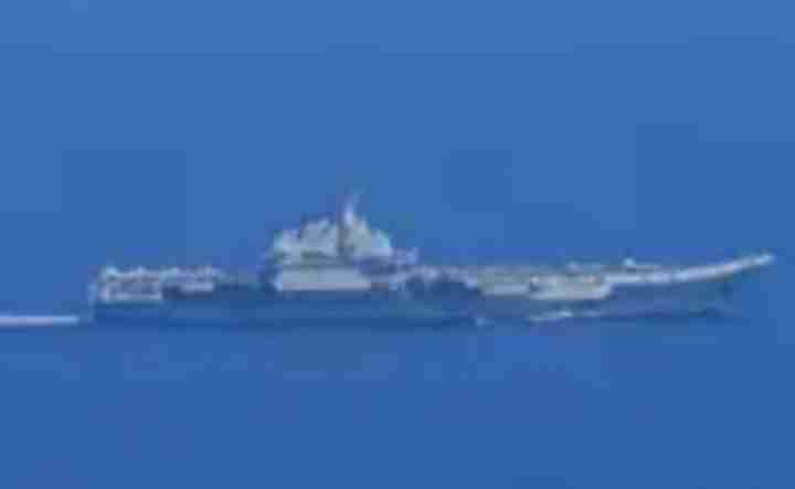 චීනයේ ගුවන් යානා වාහක කණ්ඩාය‍මට ජපානය සිදු කළ බාධා කිරීමට චීනයේ ප්‍රතිචාරය