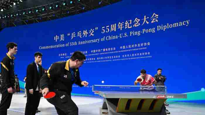 චීනය හා ඇමරිකාව අතර ” ‍මේසපන්දු රාජ්‍යතාන්ත්‍රිකත්වයේ ” 55වැනි සංවත්සර සැමරුම් සමුළුව පැවැත්වෙයි